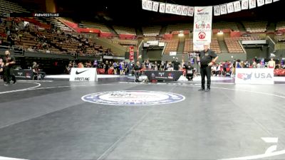 All Cadet Boys Freestyle Lower - 126 lbs Cons. Round 4 - Jose Casas, Highland High School Wrestling (Bakersfield) vs Jackson Humphrey, High Desert Wrestling Club