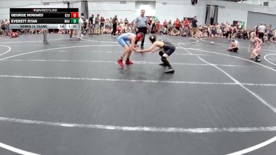 76 lbs Semis (4 Team) - Everett Ryan, Mavericks vs George Howard, U2 The Uprising
