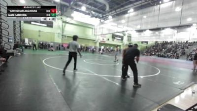 113 lbs Champ. Round 1 - Christian Zacarias, El Camino Real vs Ivan Cabrera, SAN FERNANDO