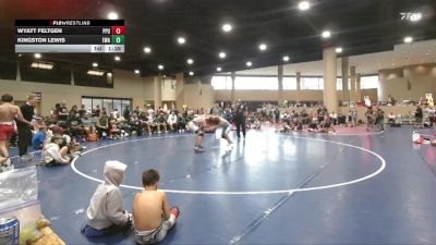 125 lbs Semis & 1st Wb (8 Team) - Wyatt Feltgen, Panhandle Punishers vs Kingston Lewis, Eagle Wrestling Academy