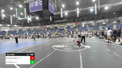 88 lbs Round Of 16 - Brody Gherardini, Team Grand Valley Elite vs Paxton Terry, Nebraska Boyz