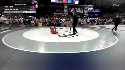 113 lbs Champ. Rd Of 32 - Ray Long, IL vs Braiden Lotier, PA