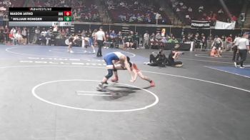 D 1 113 lbs Cons. Round 4 - Mason Jatho, Riverdale vs William Roniger, Jesuit