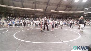 52 lbs Round Of 32 - Kai Burson, Victory Youth Wrestling vs Avelino Juarez, Clinton Youth Wrestling