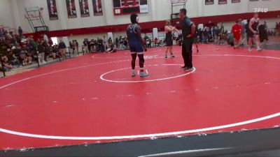 285 lbs Champ. Round 2 - Ezra Greenup, Corban University vs Liam Clark, Cal Poly Humboldt