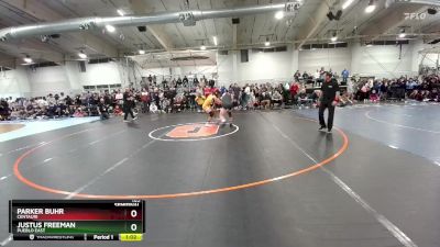 165 lbs Semifinal - Parker Buhr, Centauri vs Justus Freeman, Pueblo East