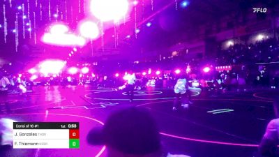 145 lbs Consi Of 16 #1 - Jazmine Gonzales, Thornton High School vs Farrin Thiemann, Nebraska Wr Ac