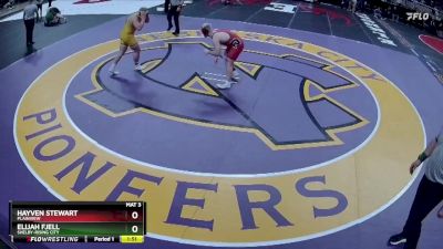 Quarterfinal - Hayven Stewart, Plainview vs Elijah Fjell, Shelby-Rising City