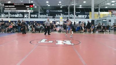 91 lbs Rr Rnd 2 - Liam Reeves, Steel Valley Renegades - MS vs Grant Cherry, Kraken Black - MS