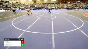 175 lbs Quarterfinal - Trayle Talbot, Aniciete Training Club vs Kaiden Kintner, Takedown Express Wrestling Club