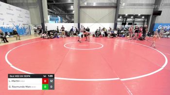 109 lbs Rr Rnd 4 - Layne Martin, Michigan Grapplers vs Gaspar Raymundo Marcos, Ohio Titan