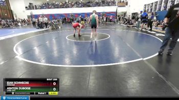 113 lbs Quarterfinal - Ashton Duboise, Lake City vs Eian Schwecke, Moscow