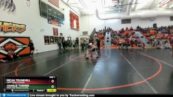 165 lbs Round 1 - Charlie Turner, Worland Middle School vs Micah Trunkhill, Cody Middle School