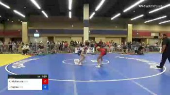 97 lbs Semifinal - Kezra McKenzie, Gold Rush Wrestling vs Isabel Kaplan, Indiana