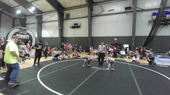 58 lbs Quarterfinal - Lexi Houtz, McKenzie River Mat Club vs Cali Romero, Victory Wrestling-Central WA