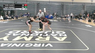152 lbs Cons. Round 1 - Mary Kennedy, James Madison vs Hazel Garrett, Lebanon
