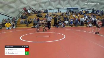 65 lbs Consolation - Luke Bencho, West Allegheny vs Vinny Esposito, Montour