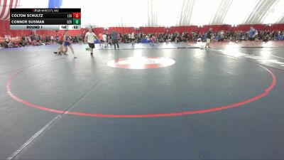 99-101 lbs Round 1 - Colton Schultz, Lena/Bonduel vs Connor Susman, Germantown