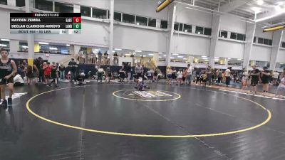 50 lbs Semifinal - Hayden Zemba, Easton vs Declan Clarkson-Arroyo, Lansdowne