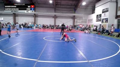 92 lbs Rr Rnd 4 - Jagger Boggi, Team Squeeze - MSB vs Carter Bowling, CT Whale - MSB