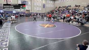 132 lbs Champ. Round 1 - Carson Brown, McCallie vs Grayson Sloan, Eastside