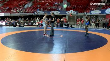 65 kg Consolation - Edward Scott, M2 Training Center vs PJ Oqunzanya, West Point Wrestling Club