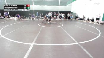 130 lbs Cons. Round 2 - Khloe Robinson, Bentonville High School Wrestl vs Mayelyn Ramirez, Har-Ber