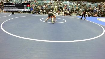 157 lbs Quarterfinal - James Hansen, Madison vs Donovan Symalla, Pomona