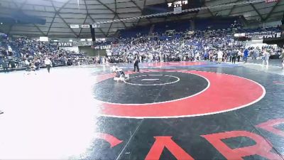 86 lbs Quarterfinal - Ariah Torres, Moses Lake Wrestling Club vs Urijah Launit, Mat Demon Wrestling Club