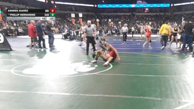 113 lbs Consi Of 8 #1 - Andres Juarez, Independence (CC) vs Phillip Hernandez, Clovis North (CS)