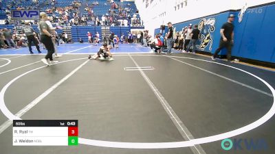 60 lbs Semifinal - Rocco Ryal, Tuttle Wrestling vs Jaxson Weldon, Noble Takedown Club