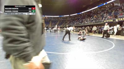 103 lbs Semifinal - Walker Martin, Tredyffrin Easttown vs Gabriel Fisher, Jersey Shore