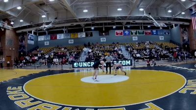 141 lbs Champ. Round 1 - Richard Patanjo, Limestone vs Braden Tatum, Newberry