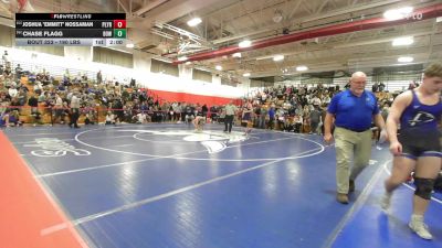 190 lbs Semifinal - Joshua "Emmitt" Nossaman, Plymouth vs Chase Flagg, Bow