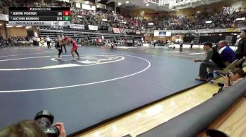 105 lbs 3rd Place Match - Jentri Porter, Leoti-Wichita County HS vs Jacynn Boeken, Sterling