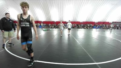 120 lbs Round 4 (6 Team) - Jayden Vanderhoof, Reedsburg vs Kaden Huster, Illinois Top Dawgs