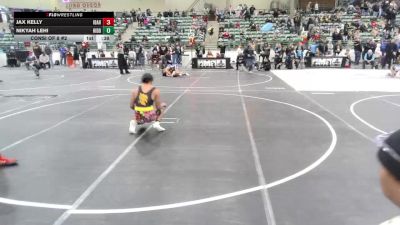 156 lbs Consi Of 8 #2 - Jax Kelly, Idaho Gold vs Nikyah Lehi, Hidden Springs Wolves