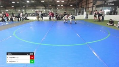 120 lbs Consolation - Eoin Comes, Northern Vermont Wrestling Club vs Shane Goguen, TH' Club