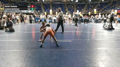 60 lbs Consy 5 - Brody Rogers, Neshaminy vs Damian Espinosa, Easton