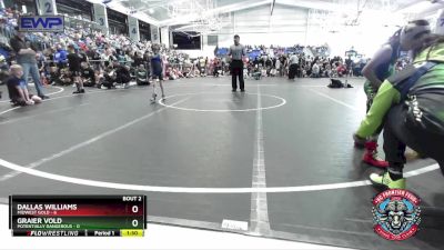 52 lbs Round 1 (4 Team) - Graier Vold, Potentially Dangerous vs Dallas Williams, Midwest Gold