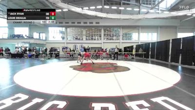 184 lbs Champ. Round 2 - Louie DeJulia, Penn State Behrend vs Jack Ryan, Oneonta State