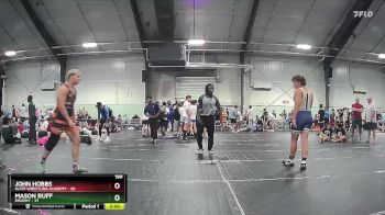 190 lbs Round 5 (6 Team) - John Hobbs, Slate Wrestling Academy vs Mason Ruff, MFArmy