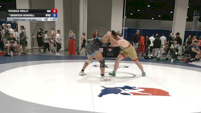 97 kg Cons. Quarters - Thomas Reilly, Ranger Wrestling Club vs Brenton Russell, West Point Wrestling Club