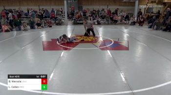 Round Of 16 - Bentley Warcola, Locust Gap vs Liam Callan, Greene