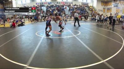 126 lbs Champ. Round 3 - Lucas Barrios, Kongkrete Wrestling Academy vs Davi Moret, Cowboy Wrestling Club