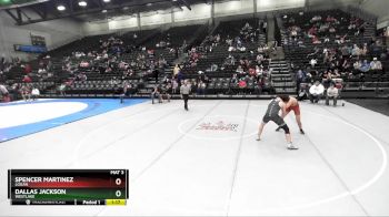 160 lbs Cons. Round 3 - Spencer Martinez, Logan vs Dallas Jackson, Westlake