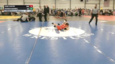 52 lbs Round 4 - 1:30pm Friday - Patrick Bagnell, Nauman Green vs Kane Carter, Mile High