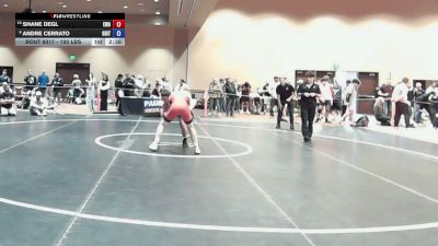150 lbs Cons. Sub-quarters - Shane Degl, Empire Wrestling Academy vs Andre Cerrato, Grit