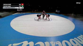 6A 157 lbs 1st Place Match - Austin Paris, Layton vs Lincoln Eure, Corner Canyon