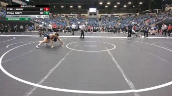 157 lbs Champ. Round 3 - Dylan Bratt, Central Oklahoma vs Tyrell Robby, Wayland Baptist (Texas)